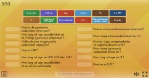 Wordwall - styr på uddannelserne - matchversion