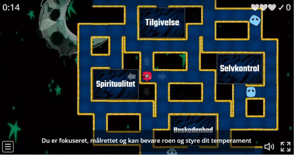 Wordwall - styrkelabyrint